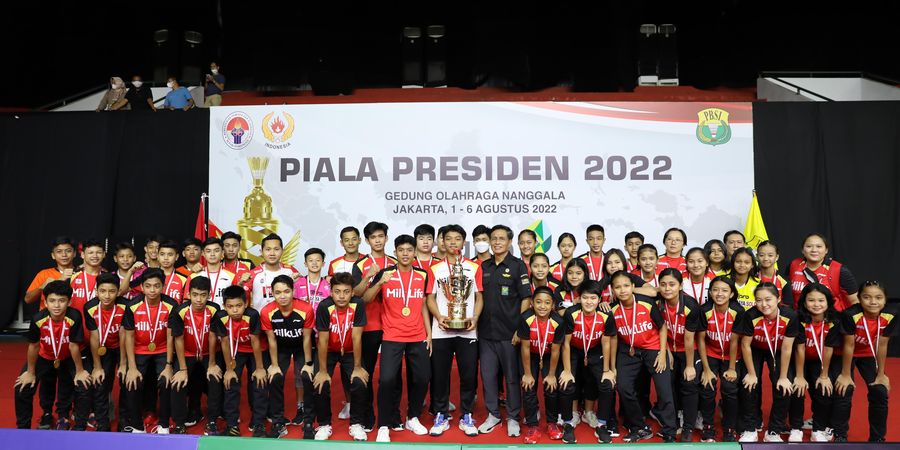 Atlet-Atlet Muda PB Djarum Antar Jawa Tengah Bersinar pada Piala Presiden 2022