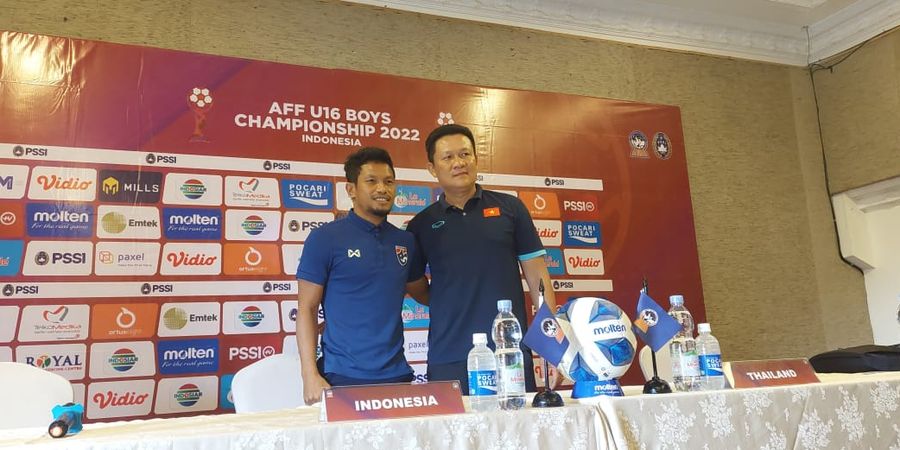 Respons Pelatih Thailand Satu Grup dengan Malaysia di Piala Asia U-17 2023