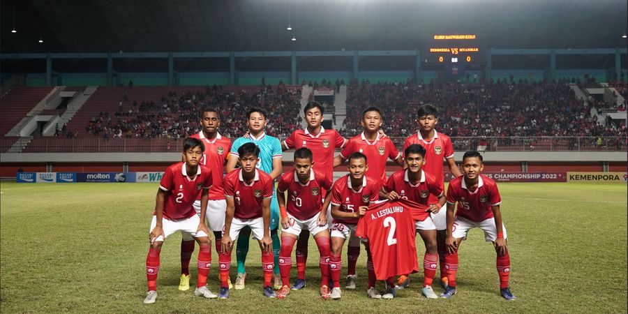 Final Piala AFF U-16 2022 - Susunan Pemain Timnas U-16 Indonesia Vs Vietnam