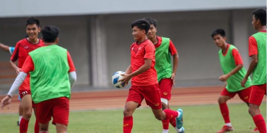 Intip Latihan Unik Vietnam Jelang Lawan Timnas U-16 Indonesia di Final Piala AFF U-19 2022