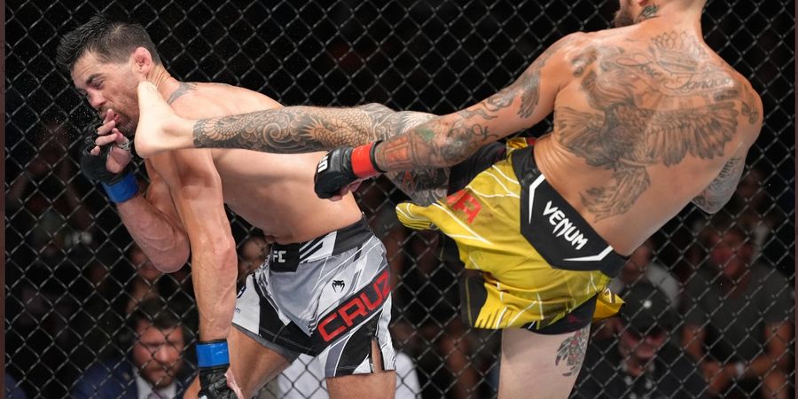 Hasil UFC San Diego - Tendang Hidung Dominick Cruz Sampai Remuk, Marlon Vera Menang KO