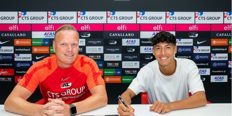 Pemain Keturunan Indonesia Berusia 15 Tahun, Julian Oerip Dikontrak Klub Rival Ajax Amsterdam AZ Alkmaar