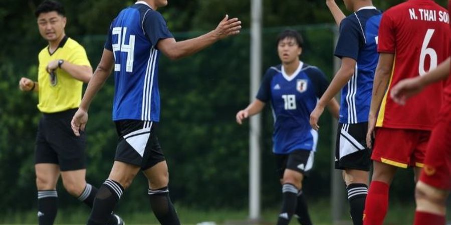 Bakal Jadi Lawan Timnas U-19 Indonesia, Vietnam Dibantai Jepang di Laga Uji Coba