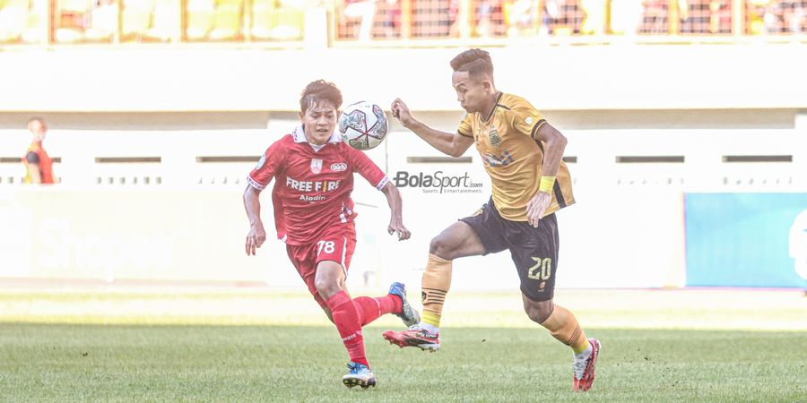 Hasil Liga 1 2022-2023 - Tumbangkan Bhayangkara FC di Laga Tandang, Persita Tangerang Melesat ke Posisi Empat