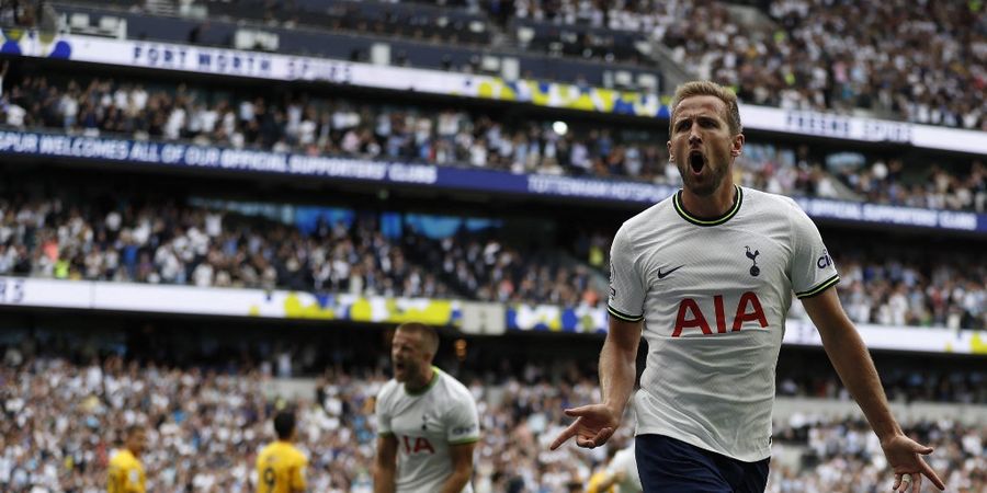 Hasil Liga Inggris - Kepala Harry Kane Keluarkan Tottenham Hotspur dari Kepungan Serigala