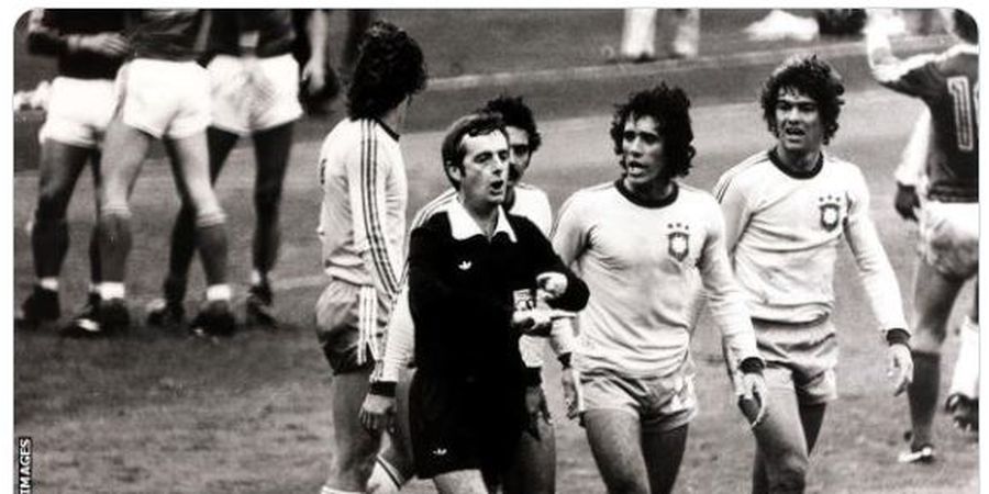 Sejarah Piala Dunia - Peluit Kontroversial Jadikan Clive Thomas Musuh Abadi Brasil