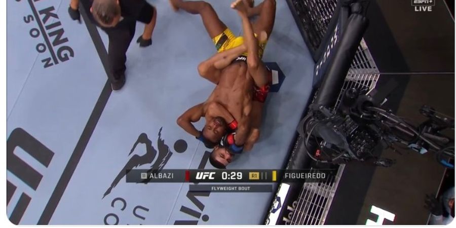 Hasil UFC 278 - Adik Deiveson Figueiredo Tidak Sesakti Kakak, Kalah Dikunci dalam 1 Ronde 