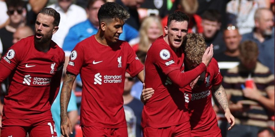 Babak I - Tampil Kesetanan, Liverpool Bantai Bournemouth 5-0