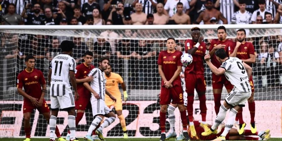 2 Kali Cetak Gol Freekick, Vlahovic Lewati Rekor Culun Cristiano Ronaldo di Juventus