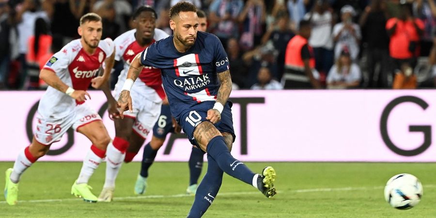 Momen Langka Terjadi saat PSG Nyaris Kalah dari AS Monaco, Kylian Mbappe Biarkan Neymar Ambil Penalti