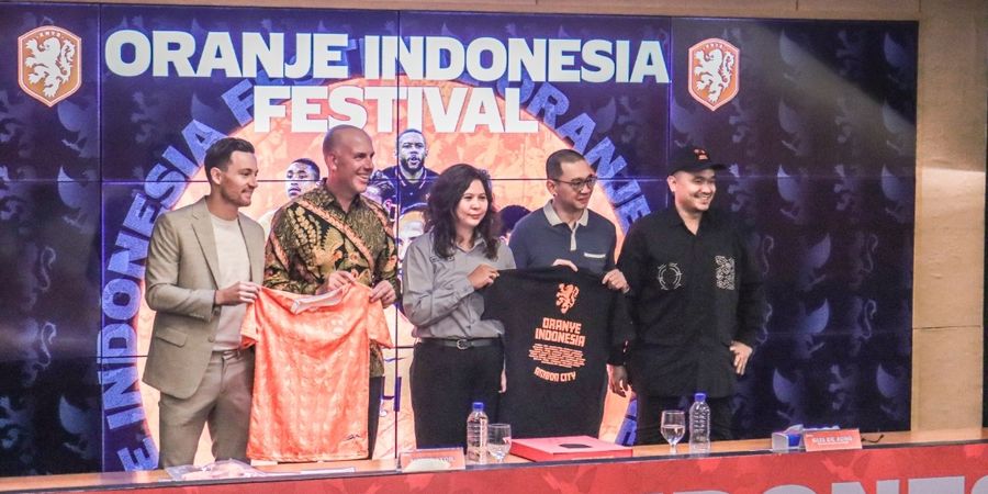 Legenda Timnas Belanda Meriahkan Festival Oranje Indonesia di Jakarta