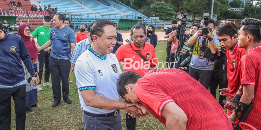 Keyakinan Menpora terhadap Timnas Sepak Bola Amputasi Indonesia