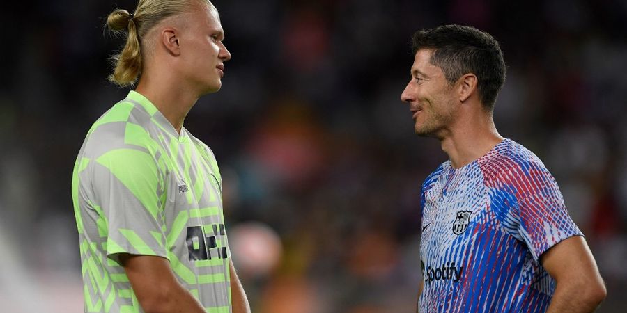 Pekan Kelabu bagi Haaland dan Lewandowski, Dua Topscorer Kompak Mandul di Laga Penting