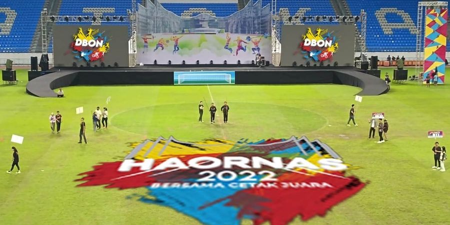 Atraksi 14 Cabor DBON Mewarnai Perayaan Haornas 2022 di Stadion Batakan