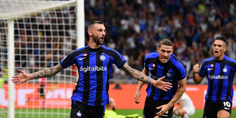 Hasil Liga Italia - Diselamatkan Gol Telat Brozovic, Inter Milan Susah Payah Kalahkan Torino