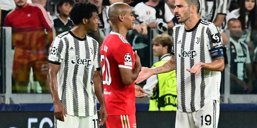 Juventus Vs Benfica - Selebrasi Provokatif Gelandang Portugal Bikin Bonucci Mencak-Mencak, Berlatar Belakang Masa Lalu