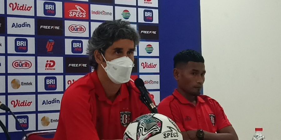 Komentar Teco usai Kemenangan Beruntun Bali United Dihentikan Persis
