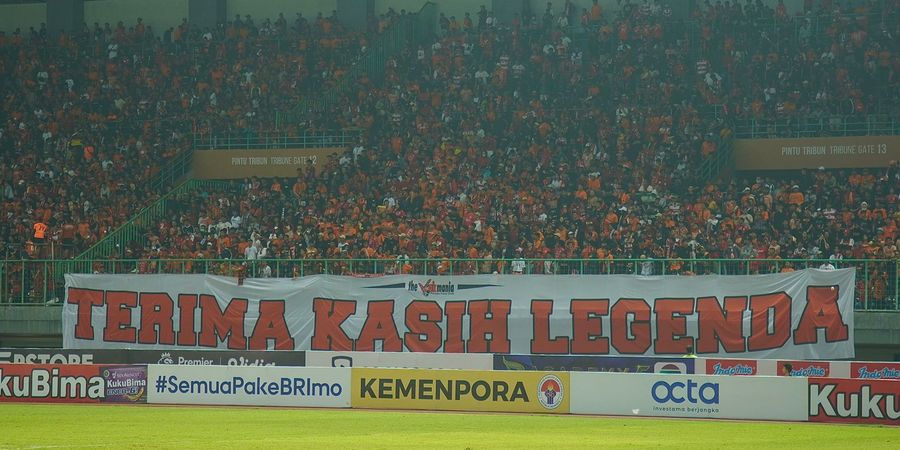 Pidato Ismed Sofyan di Laga Perpisahan Bersama Persija di Depan The Jakmania