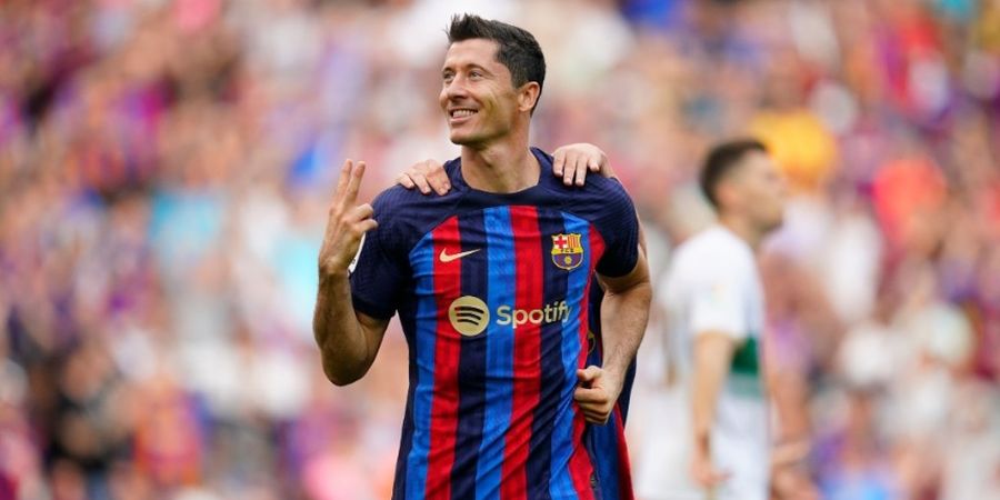 Barcelona Vs Celta Vigo - Momentum Robert Lewandowski Masuk Golongan Terpilih Bareng Lionel Messi dan Cristiano Ronaldo
