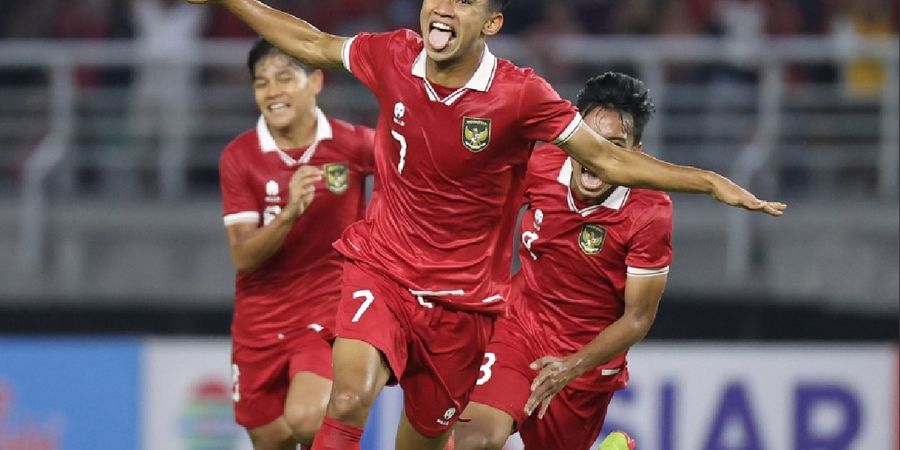 Hasil Kualifikasi Piala Asia U-20 2023 - 3 Kartu As Shin Tae-yong Bawa Timnas U-20 Indonesia Kalahkan Vietnam Secara Dramatis