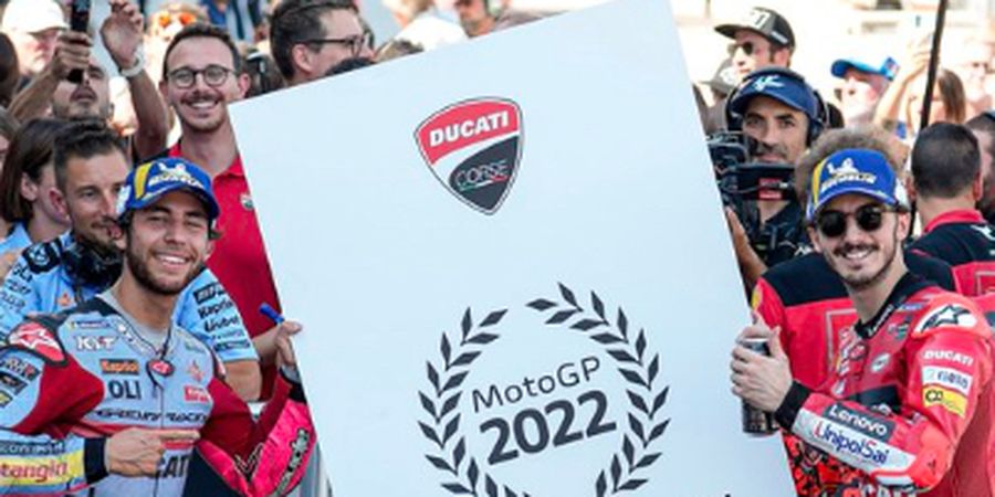 Ducati  Sukses Raih Gelar Juara Konstruktor MotoGP 2022