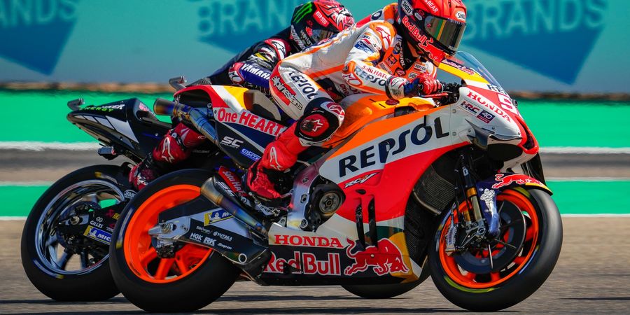 Hasil FP2 MotoGP Jepang 2022 - Marc Marquez Tercepat di Tengah Hujan, Quartararo Memble