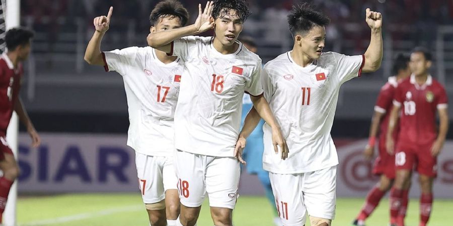 Lakukan Selebrasi Kontroversial Saat Bobol Gawang Timnas U-20 Indonesia, Warganet Langsung Sikat Pemain Vietnam Ini