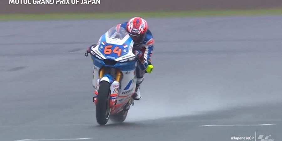 Hasil Kualifikasi Moto2 Jepang 2022 - Sesi Sempat Dihentikan, Pembalap Pertamina Mandalika SAG Start dari Posisi Ini