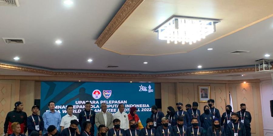 Lepas Timnas Sepak Bola Amputasi Indonesia yang Berlaga di Piala Dunia 2022, Menpora Berpesan Jangan Gentar