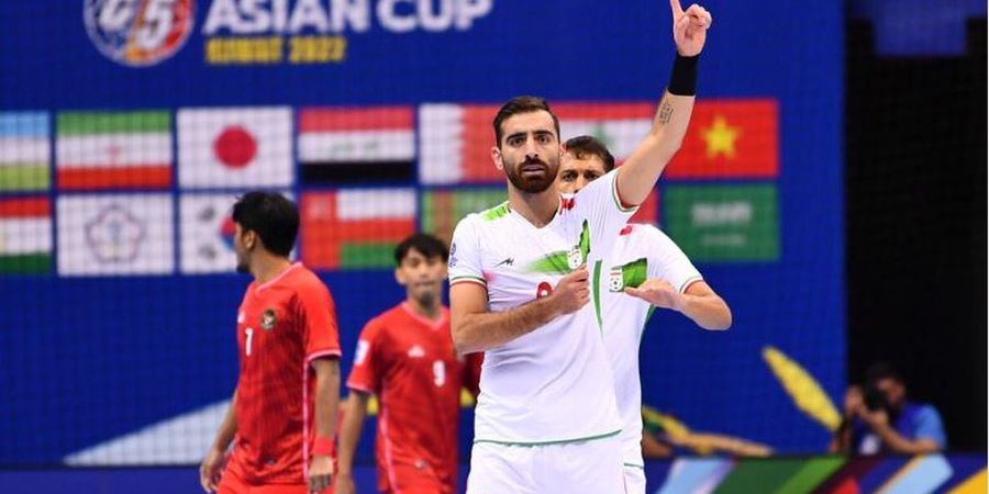 Hasil Piala Asia Futsal 2022 - Iran Tampil Luar Biasa, Indonesia Tumbang di Laga Perdana