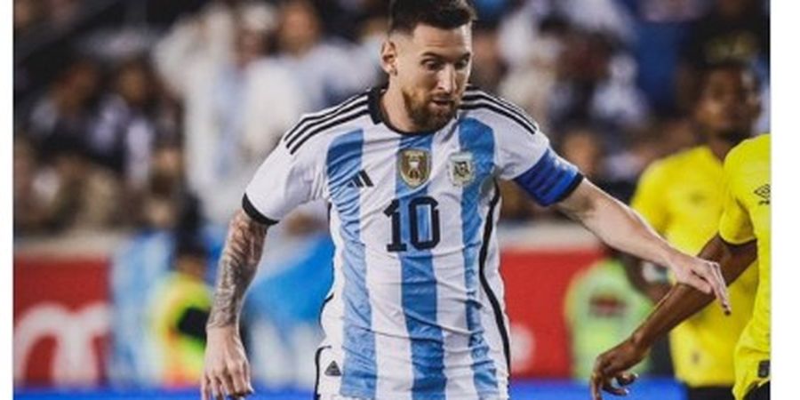Hasil Argentina Vs Jamaika - Lionel Messi Lewati Rekor Gol Legenda Malaysia, Argentina Samai Catatan Unbeaten Brasil dan Spanyol