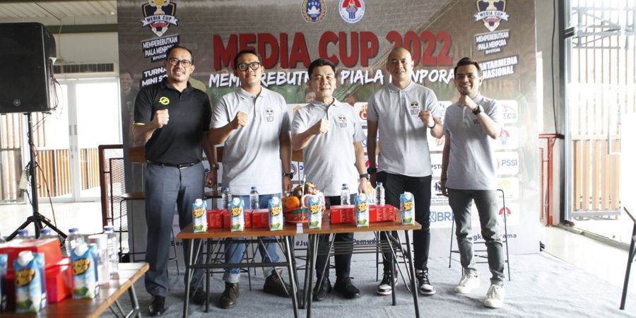 PSSI Pers Gelar Media Cup 2022, Turnamen Ajang Silaturahmi Antar Media Nasional