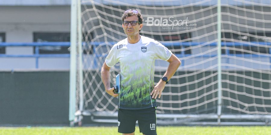 Persib vs Persija Tinggal Menghitung Hari, Luis Milla Geber Latihan di Markas Tentara