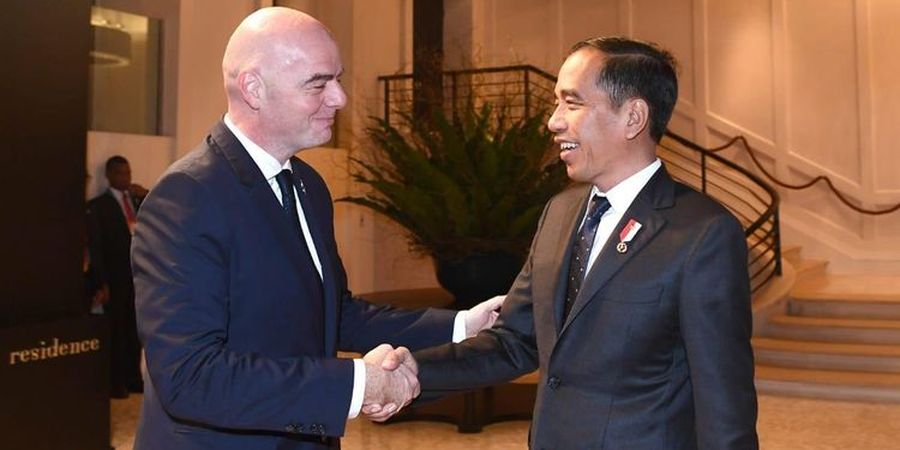 Presiden Jokowi akan Bertemu Presiden FIFA Gianni Infantino pada 18 Oktober 2022