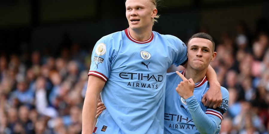 Kompak Hattrick, Erling Haaland Sejajar Cristiano Ronaldo, Phil Foden Pecahkan Rekor Lionel Messi