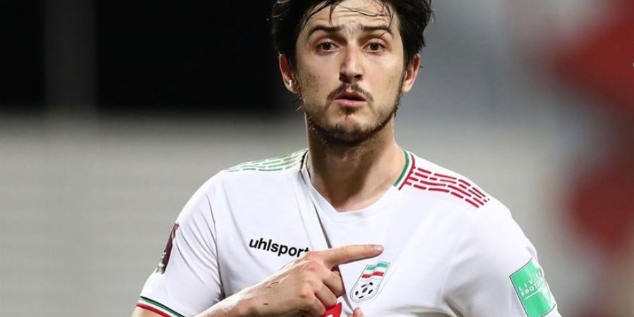 PIALA DUNIA - Alami Cedera Betis, Sardar Azmoun Terancam Batal Bela Iran di Piala Dunia 2022