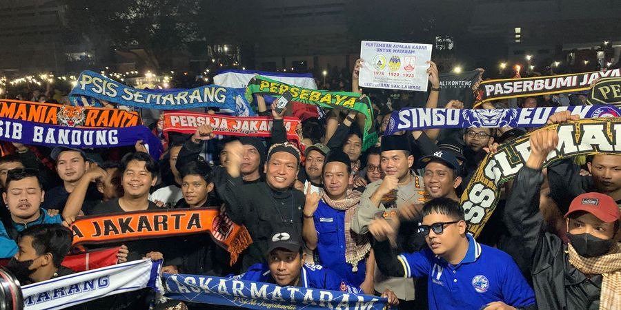 Doa Bersama Stadion Mandala Krida Malam Ini Jadi Saksi Perdamaian Suporter Se-Indonesia