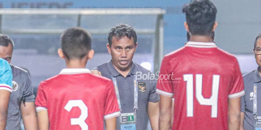 Timnas U-17 Indonesia Selangkah Lagi Lolos Kualifikasi Piala Asia U-17 2023, Bima Sakti Minta Ini pada Seluruh Pemainnya