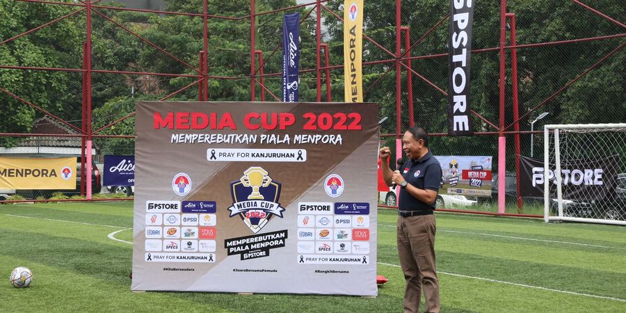 Media Cup 2022 Dorong Prestasi dan Fair Play di Sepak Bola   