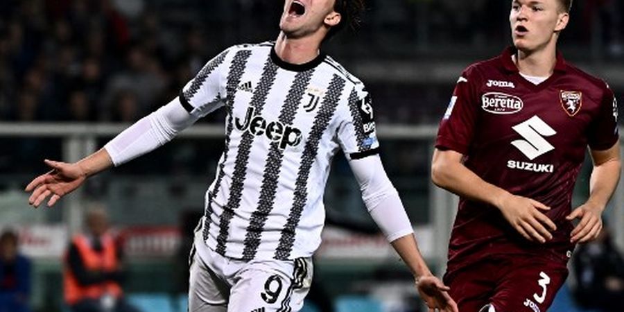 Hasil Liga Italia - Dusan Vlahovic Pahlawan, Juventus Menang Minimalis atas Rival Sekota