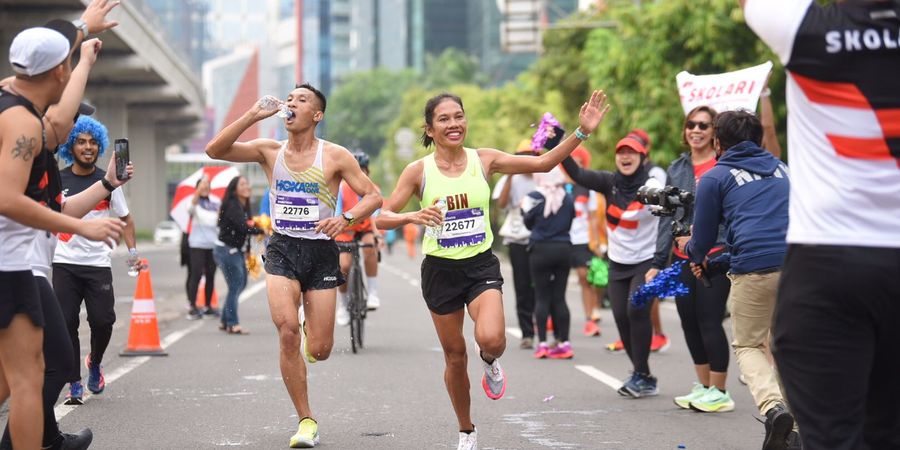 Meriahkan Jakarta Marathon 2022, Odekta Naibaho Jadi yang Tercepat di Kategori Half Marathon