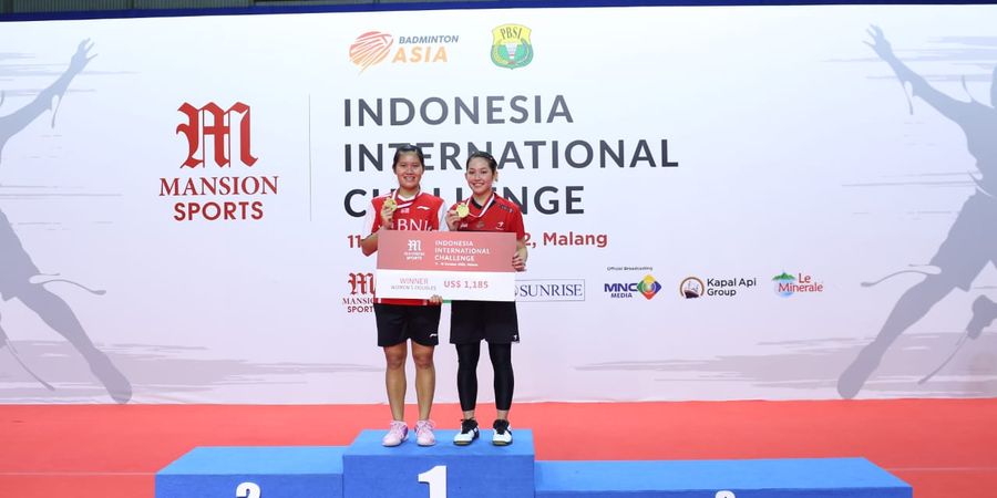 Indonesia International Challenge 2022 - Pasangan Hasil Eksperimen, Lanny/Ribka Sukses Raih Gelar Perdana