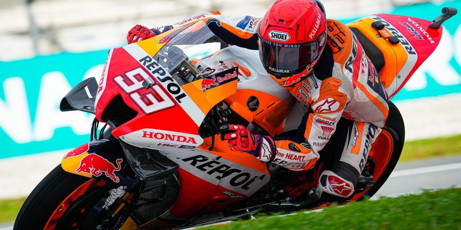 MotoGP Malaysia 2022 - Amankan Starting Grid ke-3, Marc Marquez Bilang Begini