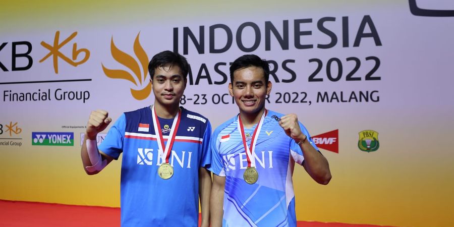 Indonesia Masters 2022 - Rahmat/Pramudya Tampil Gacor Raih 2 Gelar Beruntun