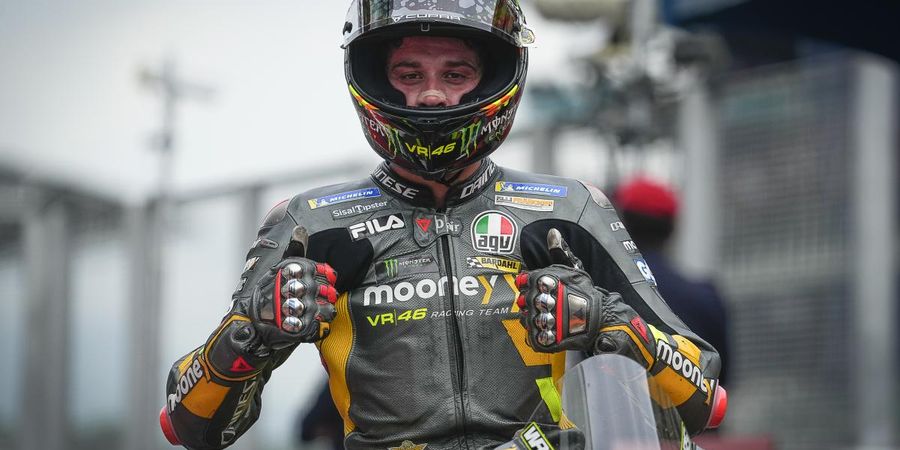 Senangnya Murid Valentino Rossi: Guru, Saya Sudah Mengalahkan Marc Marquez!