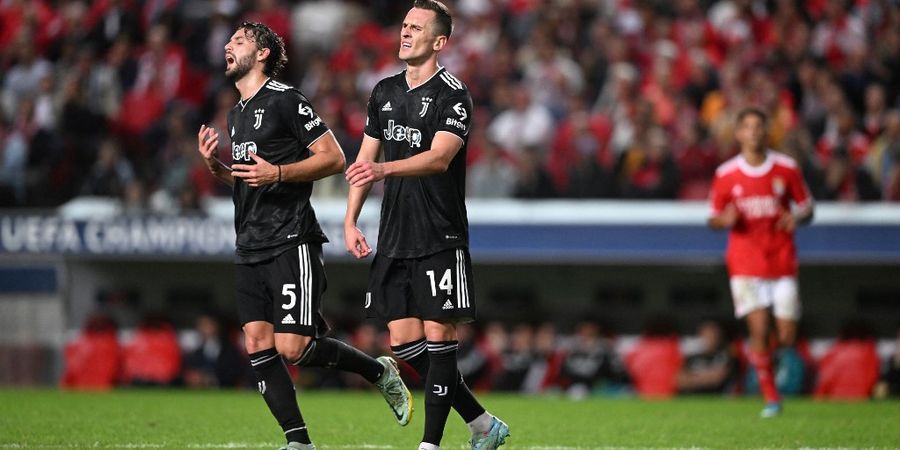 Kalah 3-4 dari Benfica, Juventus Gagal ke 16 Besar Setelah Sembilan Tahun
