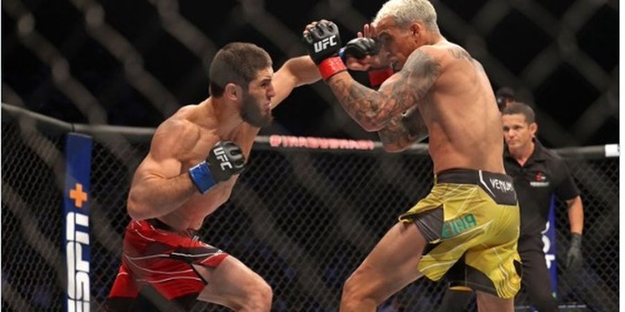 VIDEO - Begini Momen Islam Makhachev Bertemu Eks Korbannya Charles Oliveira seusai UFC 284
