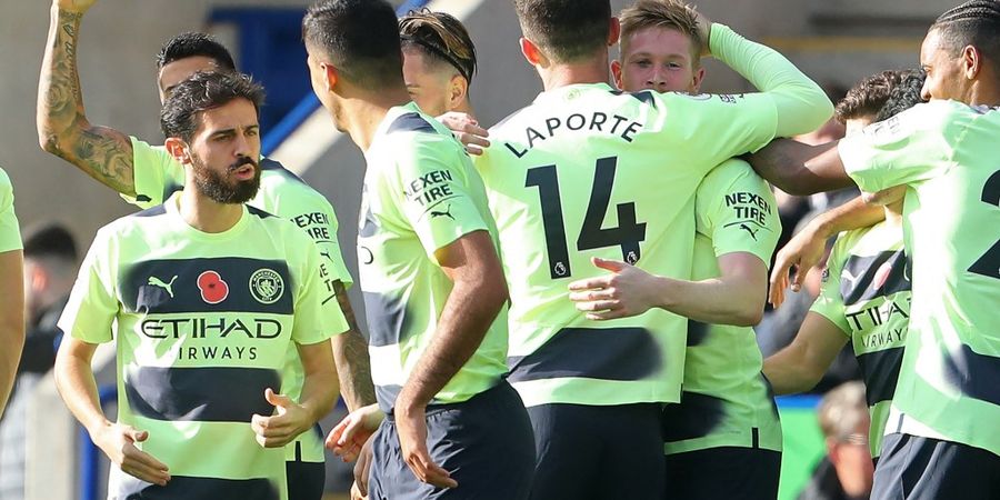 Hasil Liga Inggris - Tanpa Erling Haaland, Man City Menang Tipis Lewat Gol Perekik Kevin De Bruyne dan Petik 3 Poin dari Markas Leicester City