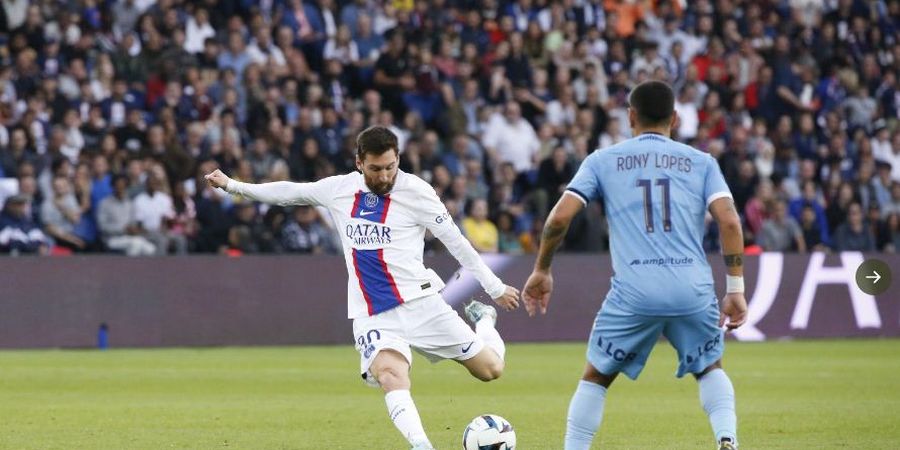 Hasil Liga Prancis - Sergio Ramos Kasih Assist untuk Gol Roket Lionel Messi, PSG Tundukkan Tim Gurem dalam Drama 7 Gol