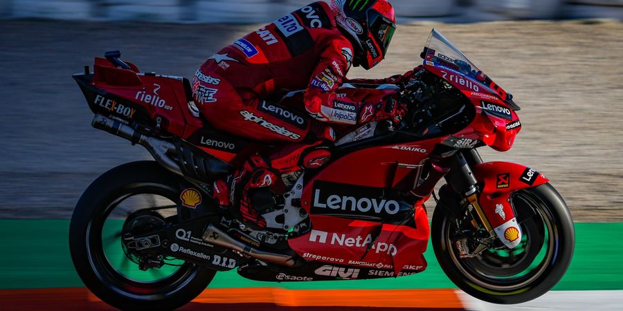 Hasil MotoGP Valencia 2022 - Bagnaia Sah Jadi Juara Dunia, Rins Beri Perpisahan Manis untuk Suzuki